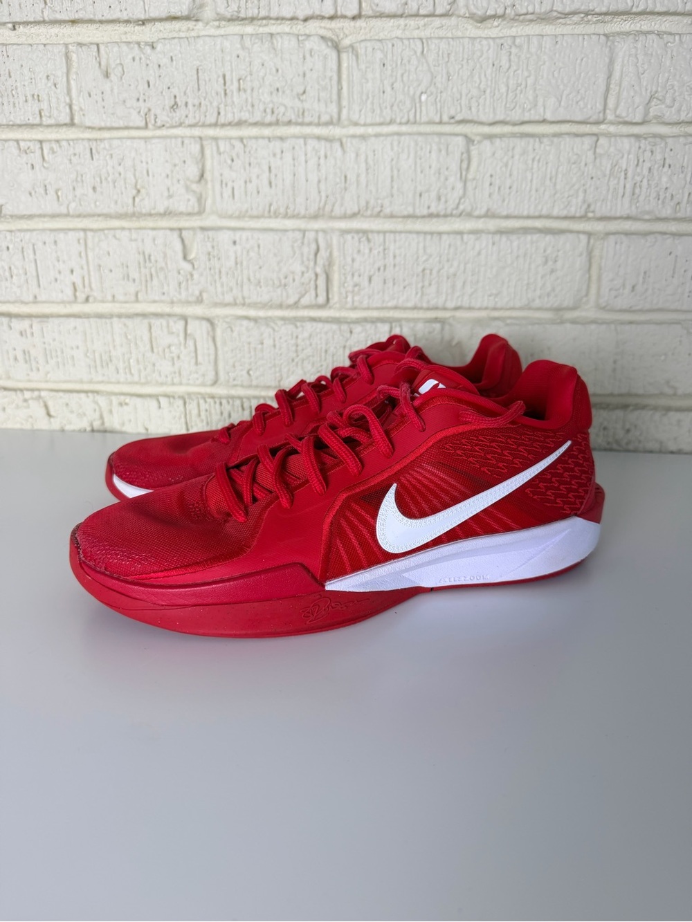 Nike Sabrina 2 TB - Size 10.5 Women`s Basketball Shoes Red White HM5038-600